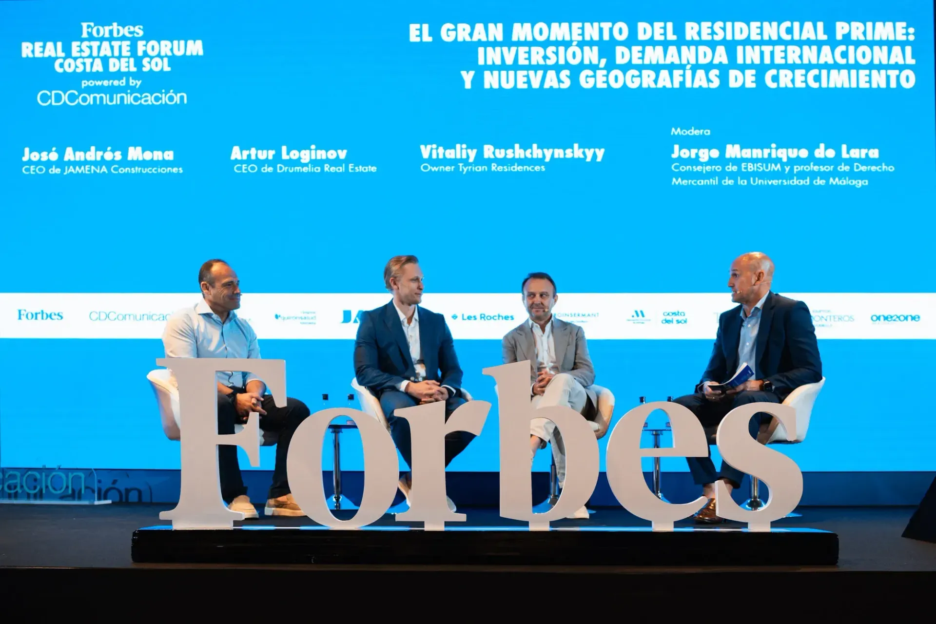 Forbes Real Estate Forum Costa del Sol: Vitaliy Rushchynskyy on Scarcity and Estepona