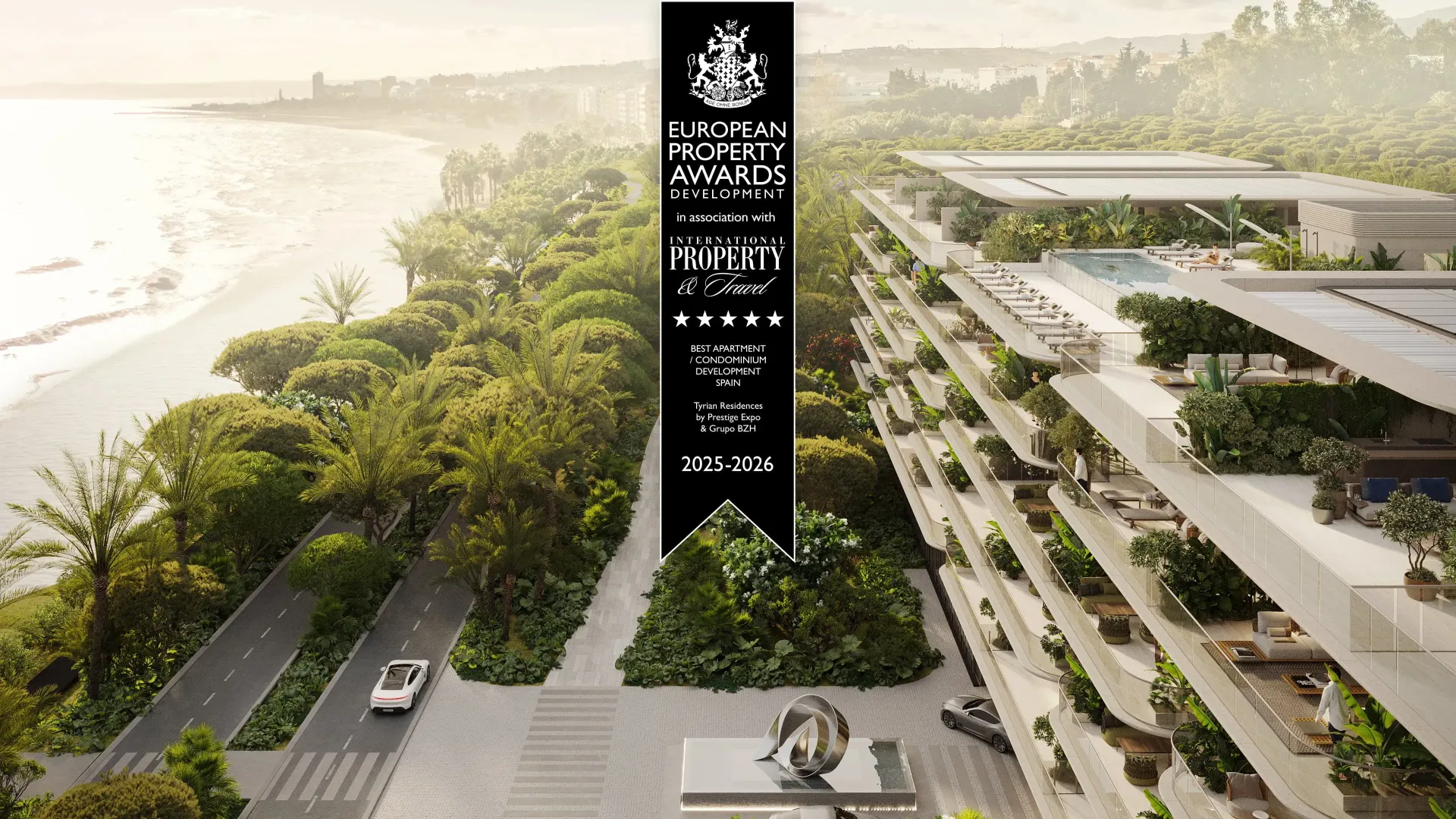 Tyrian Residences recognised as Spain’s Best Residential Development at the European Property Awards 2025 – 2026